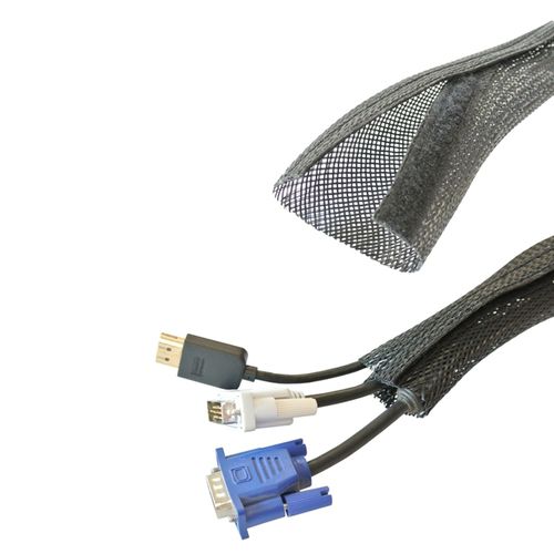 Gaine tressée - GREMFLEX® PET H&L - GREMTEK - pour câbles / de câbles électriques / en polyester