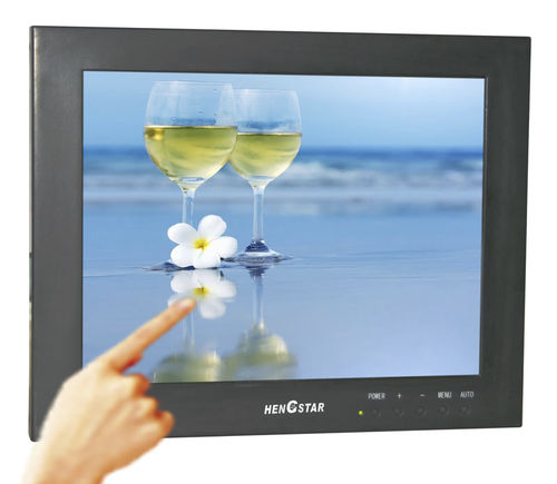 Moniteur LCD/TFT - HSIM-V1505 - Shenzhen Hengstar Technology Co., Ltd. - avec écran tactile / 8.4" / 1024 x 768