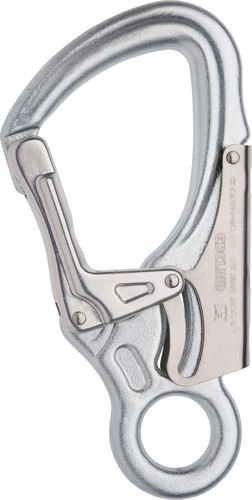 Mousqueton à verrouillage - 8 - 40 kN | DSG series - Edelrid - double sécurité / acier / asymétrique