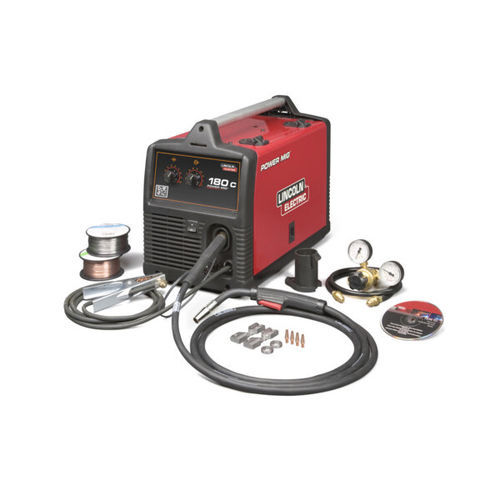 Poste à souder MIG-MAG - POWER MIG&reg; 180C - Lincoln Electric - à fils fourrés / monophasé / DC