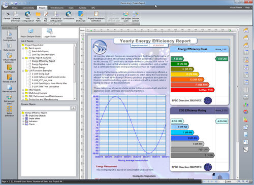 Logiciel de reporting - Dream Report - ARC Informatique - de gestion de données / temps réel