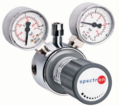 Régulateur de pression de gaz - LM 62 - Spectron Gas Control Systems GmbH - à membrane / à deux étages / en laiton