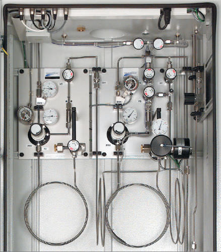 Panneau de contrôle pour la calibration de pression - MP3 - Spectron Gas Control Systems GmbH - en inox / manuel / pneumatique