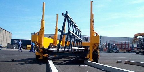 Remorque à plateau - TCT 35 - Tracta - plus de 6 essieux / tractée / pour la manutention lourde