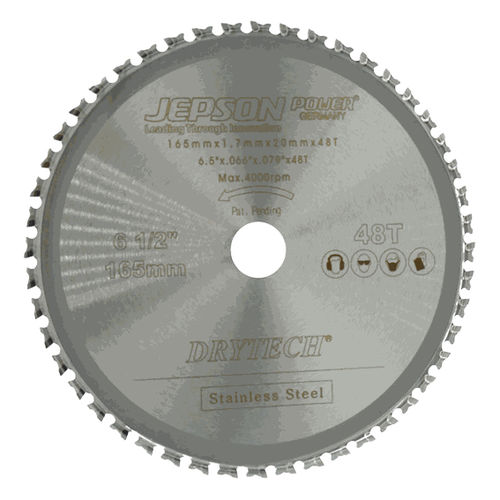 Lame de scie circulaire - JEPSON POWER - de tronçonnage / en inox / pour métal