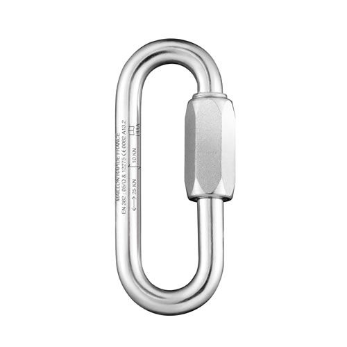 Maillon rapide normal - MRGOZ series - Maillon rapide - Peguet - ovale / en acier inoxydable / grande ouverture