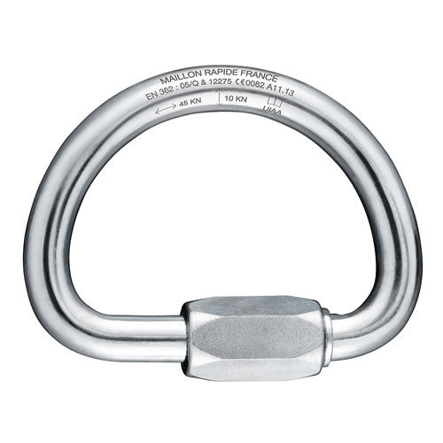 Maillon rapide semi-rond - MRRDZ10.0 EN	 - Maillon rapide - Peguet - en acier inoxydable