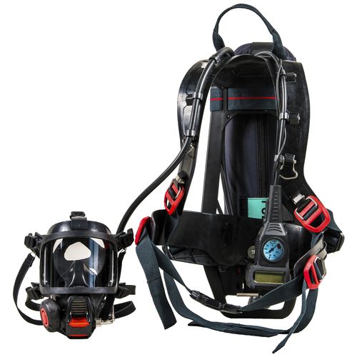 Casque pour pompier - Incurve-E - Interspiro - avec respirateur