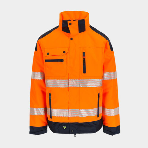 Veste de travail - HODOR  - Herock - imperméable / haute visibilité / en polyester