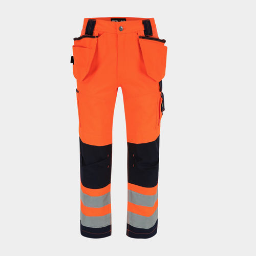 Pantalon de travail - STYX  - Herock - haute visibilité / en coton / en tissu déperlant