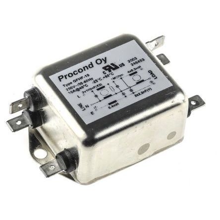 Filtre électronique passe-bande - 239-905 - RS PRO - passif / RFI / pour équipement électronique