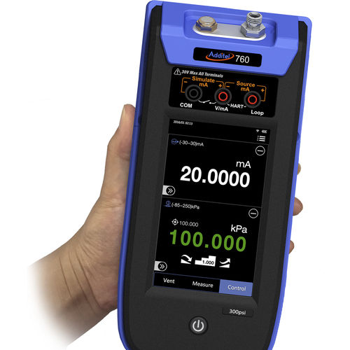 Contrôleur de pression de gaz - ADT760-MA  - Additel Corporation - pour la calibration de pression / numérique / de précision
