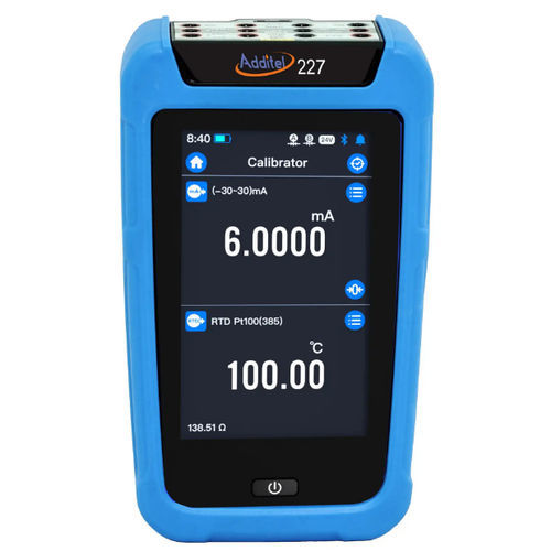 Calibrateur de process - ADT227 - Additel Corporation - de température / de pression / multifonction