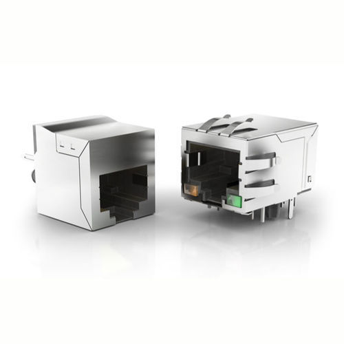 Connecteur de données - 133051 - ERNI Electronics - RJ45 / jack / PCB