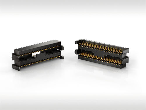 Connecteur de données - MicroStac® - ERNI Electronics - carte à carte / de courant / de prise