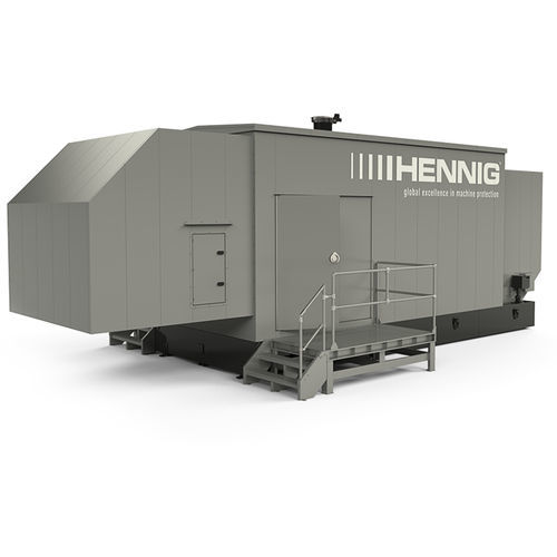 Boîtier pour groupe électrogène - HENNIG FRANCE - sur pied / modulaire / en aluminium
