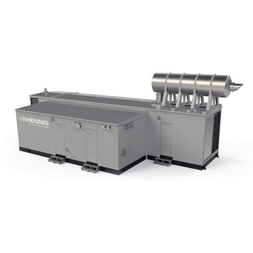 Boîtier pour groupe électrogène - HENNIG FRANCE - sur pied / modulaire / sur mesure
