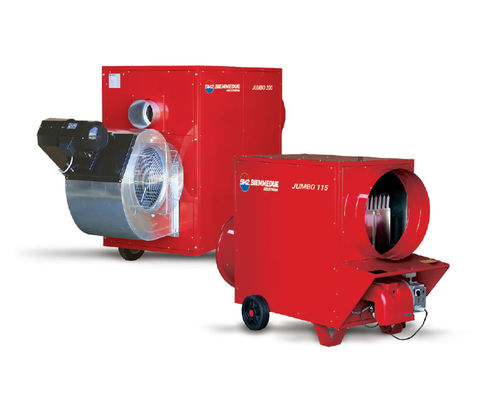Générateur d'air chaud mobile - JUMBO - biemmedue spa - à gaz / fioul