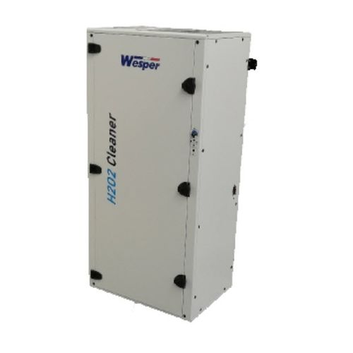 Purificateur d'air vertical - H2O2  - WESPER - à filtre / industriel