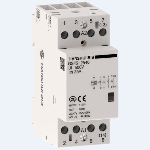 Contacteur AC - GSF5-2540 - Tianshui 213 Electrical Apparatus Group CO.,LTD. - sur rail DIN