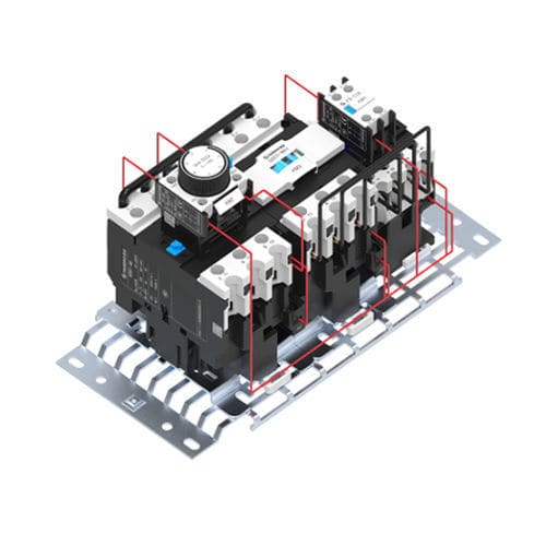 Démarreur de moteur - GSQ1-40 - Tianshui 213 Electrical Apparatus Group CO.,LTD. - étoile-triangle / d'isolation / triphasé