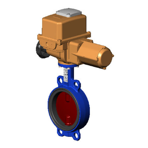 Vanne papillon - Tecfly VPI-BX4, VPI-UX4 series - TECOFI - à actionneur électrique / pour l'eau / pour air comprimé