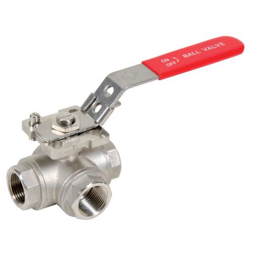 Vanne à boisseau sphérique - BS6162L, BS6162T - TECOFI - à levier / pour l'eau / femelle