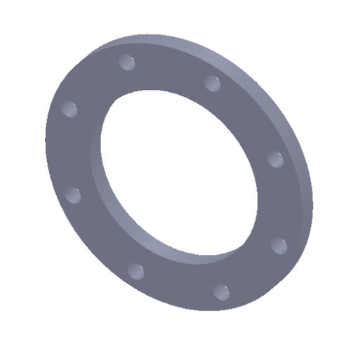 Bride pour tuyaux - BR5200 series - TECOFI - en acier / plate