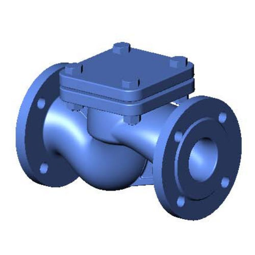 Clapet anti-retour en fonte - CS3240 - TECOFI - à soupape / à bride / pour réseau d'eau