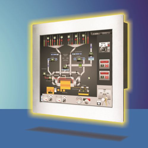 Panel PC LCD - UTICOR Automation GmbH - TFT LCD / à écran tactile / rétroéclairage à LED