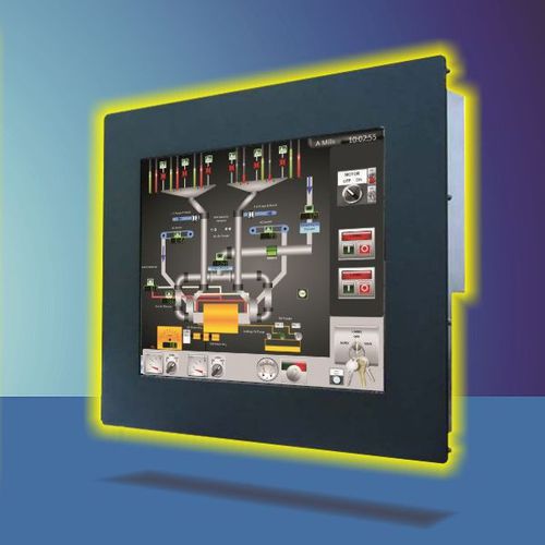 Panel PC LCD - UTICOR Automation GmbH - TFT LCD / à écran tactile / rétroéclairage à LED