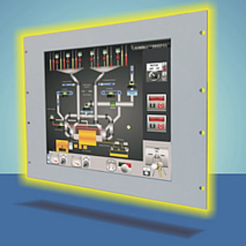 Panel PC TFT LCD - UTICOR Automation GmbH - rétroéclairage à LED / à écran tactile capacitif / à écran tactile résistif