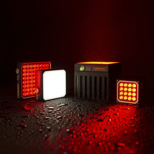 Éclairage de vision industrielle frontal - LQ and LQXP series - iiM GmbH - rectangulaire / à LED / étanche