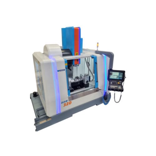 Fraiseuse CNC 5 axes - DIAM 320 - SOMAB - verticale / HSK-63 / 24 outils