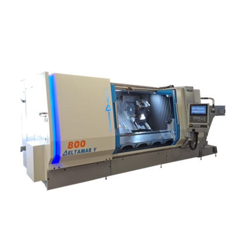 Machine de tournage CNC - DELTAMAB 800 - SOMAB - 2 axes / à banc incliné / 12 outils