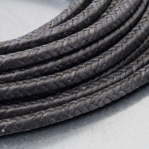Garniture tressée en PTFE - LATTYflon 3207 - LATTY INTERNATIONAL - en graphite / résistante aux produits chimiques / pour l'industrie chimique