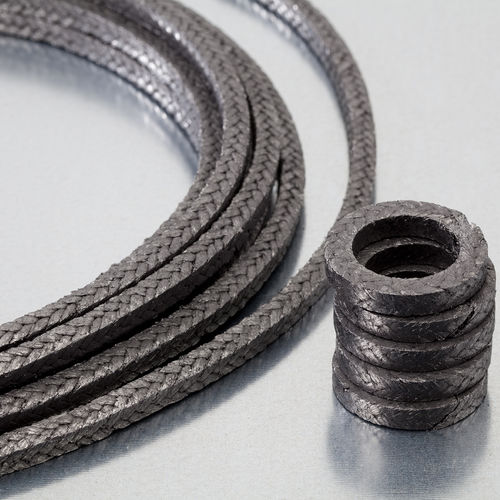 Garniture tressée en graphite - LATTYgraf 6940 - LATTY INTERNATIONAL - en carbone / pour vanne / pour haute température