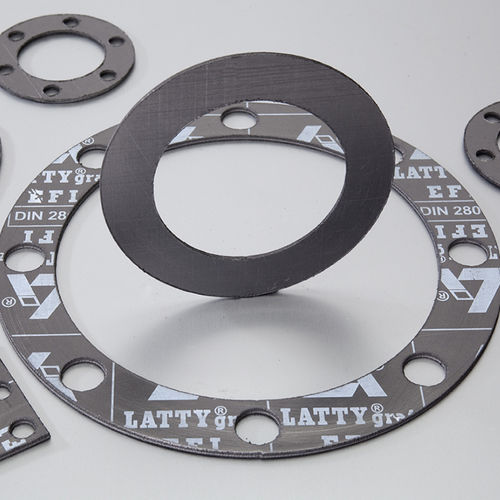Feuille de joint en graphite expansé - LATTYgraf EFI - LATTY INTERNATIONAL - en inox / de bride / pour vanne