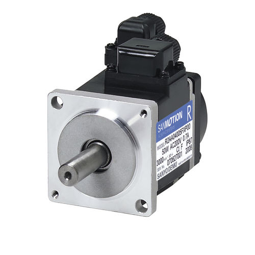 Servomoteur brushless - R2GA - SANYO DENKI EUROPE - AC / 48 V / à moyenne inertie