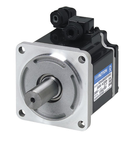 Servomoteur brushless - R2E - SANYO DENKI EUROPE - AC / 100 V / à moyenne inertie