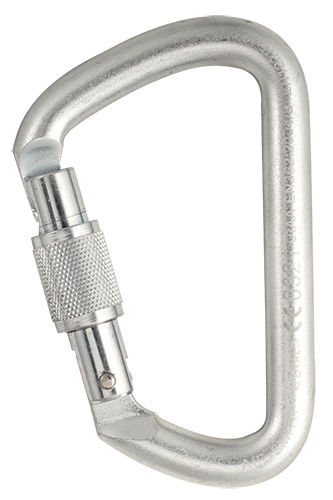 Mousqueton acier - AIR-SMITH - Beal Pro - asymétrique / grande ouverture