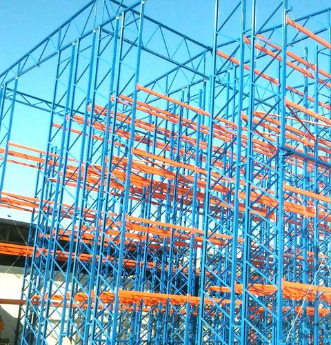 Rayonnage pour entrepôt de stockage - ISO9001, ISO14001 | UN-DR0804 - Nanjing fuyuan technology co.,ltd - pour charges lourdes / palette drive-in drive-through