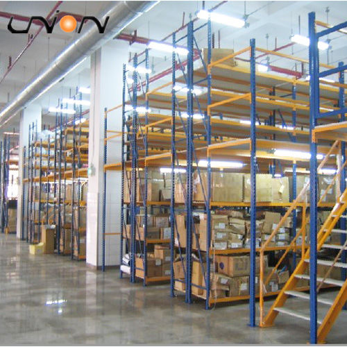 Mezzanine industrielle sur rayonnage à palettes - ISO9001, ISO14001 | UN-MP121702 - Nanjing fuyuan technology co.,ltd - pour plancher industriel / pour entrepôt industriel