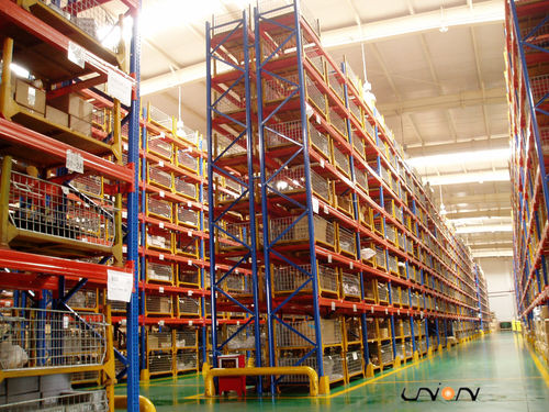 Rayonnage pour entrepôt de stockage - ISO9001, ISO14001 | UN-PR1023 - Nanjing fuyuan technology co.,ltd - pour l'industrie agroalimentaire / réglable / pour charges lourdes