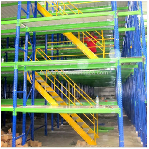 Mezzanine industrielle multi-étages - ISO9001,ISO14001 - Nanjing fuyuan technology co.,ltd - de tôles en acier / pour l'intérieur / d'intérieur