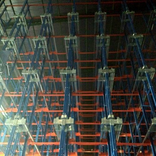 Rayonnage pour entrepôt de stockage - Nanjing fuyuan technology co.,ltd - par accumulation / réglable / compact