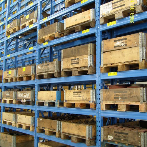 Rayonnage pour entrepôt de stockage - Nanjing fuyuan technology co.,ltd - réglable / pour charges lourdes / à palettes