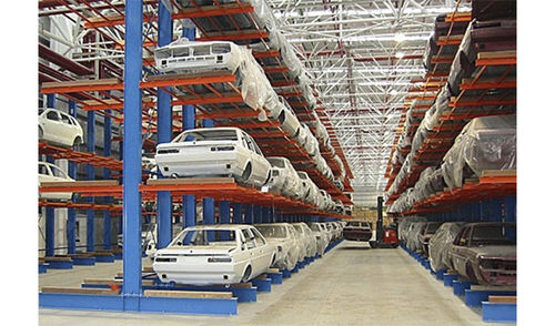 Rayonnage cantilever - Nanjing fuyuan technology co.,ltd - sur mesure / pour casse automobile / en acier