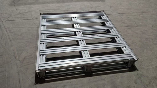 Palette en acier - Nanjing fuyuan technology co.,ltd - en acier galvanisé / de transport / de stockage