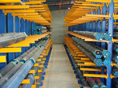 Rayonnage pour entrepôt de stockage - ISO9001, ISO14001 | UN-CR0805 - Jiangsu Union Logistics System Engineering Co.,Ltd - cantilever / pour charges longues / pour charges moyennes